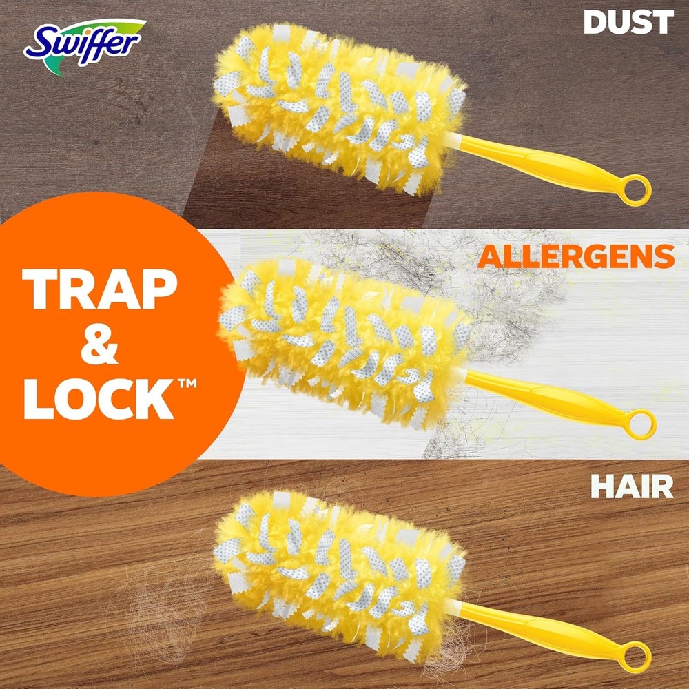 Swiffer Dusters Multi-Surface Heavy Duty Duster Refills, Unstopables Fresh Scent