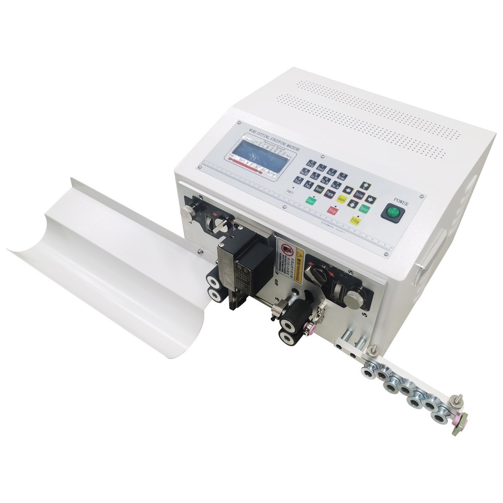 Auto Computer Wire Stripping Machine Stripper 0.1-10mm² BVR/BV Cutting Peeling