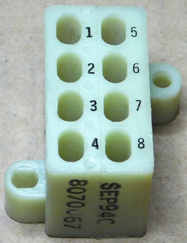 Frymaster 8070067 OEM Terminal Block, 8 Pin