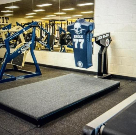 Rogers Athletics | LEV Indoor Sled Station
