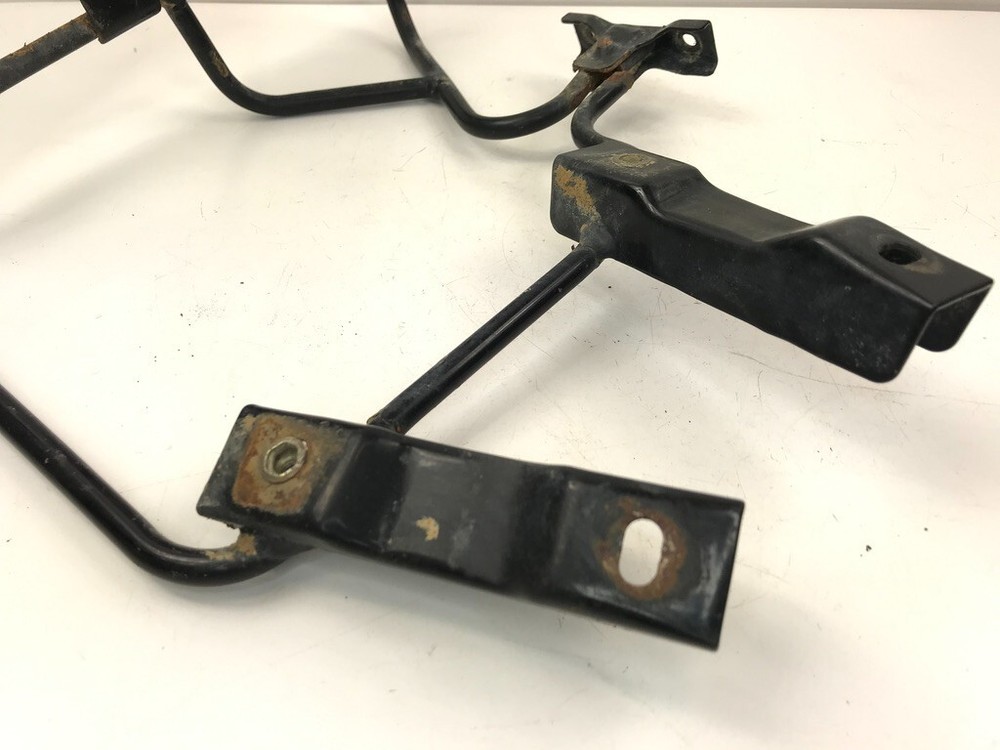 05 Polaris Predator 500 OEM Heel Guards Frame Mount Bracket Left Right