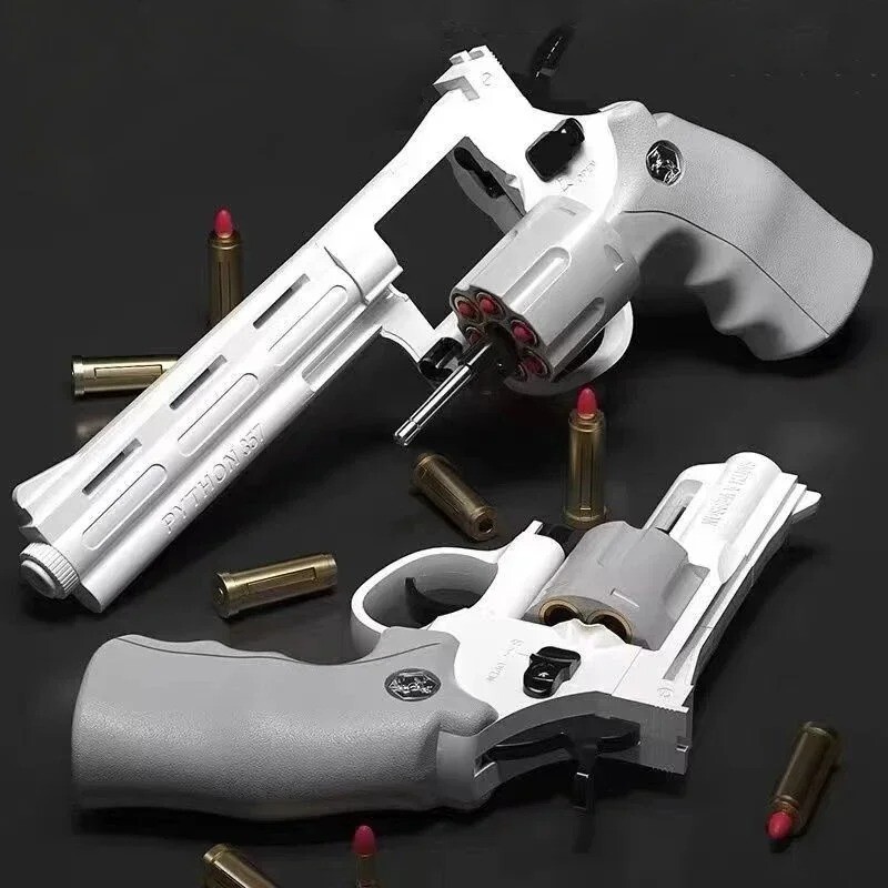 Revolver Blaster – Soft Dart Gun with Rapid Continuous Fire! 357