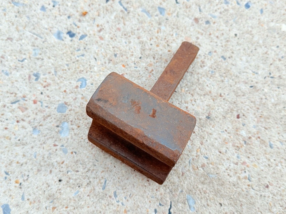 Vintage Anvil Hardy Blacksmith Bottom Swage Tool