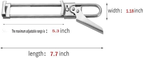 zengxiaoyun® Master Jar & Bottle Opener, Adjustable 19cmx3.3cm, 1