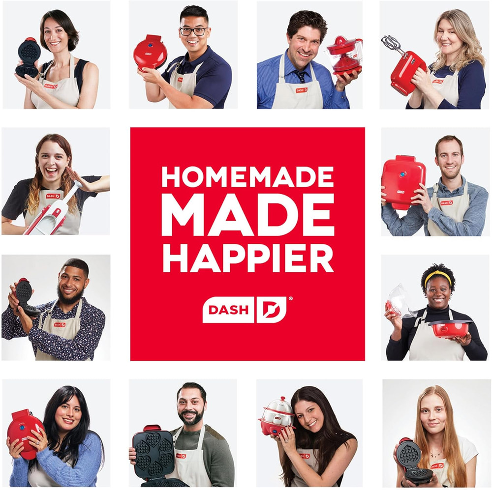 Express Mini Donut Maker - Homemade Dessert Maker - Features Double-Sided, Non-S