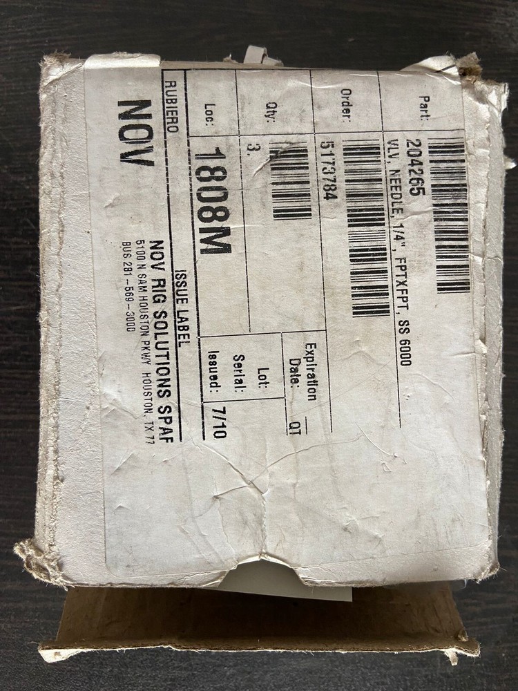 Belgas Needle Valve VSS-FFG-14