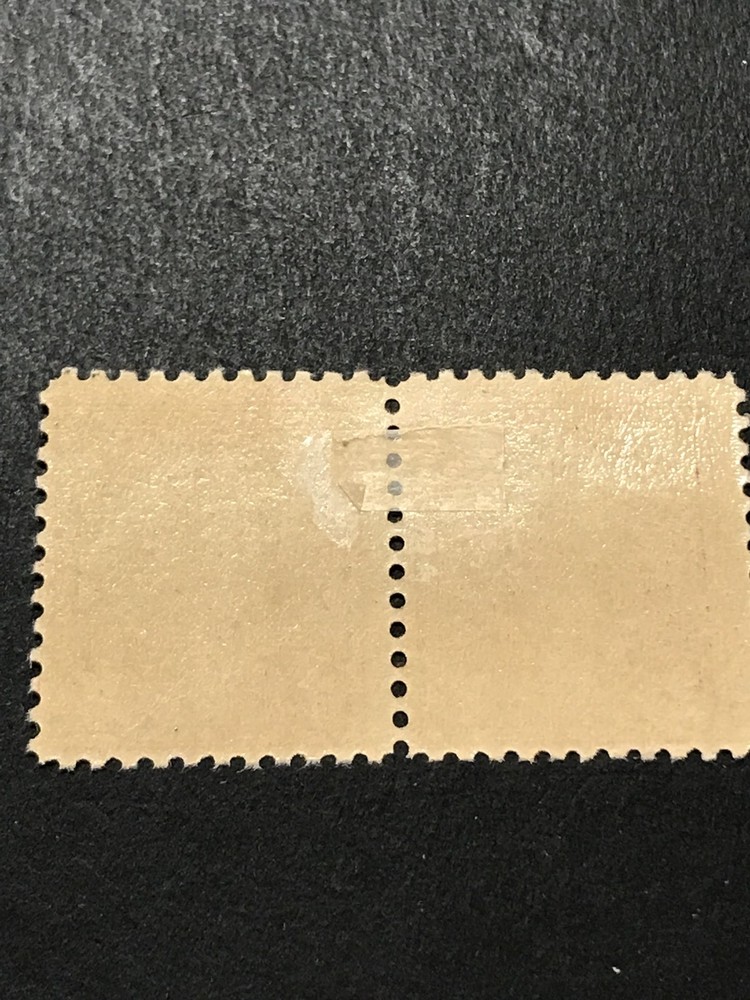Scott#643 Vermont 150th Anniversary State Independence MHOG Line Pair