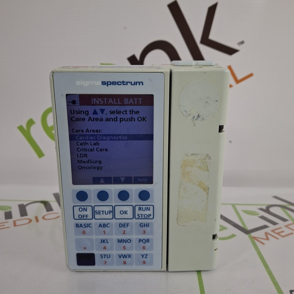 Baxter Sigma Spectrum 6.02.07 without Battery Infusion Pump