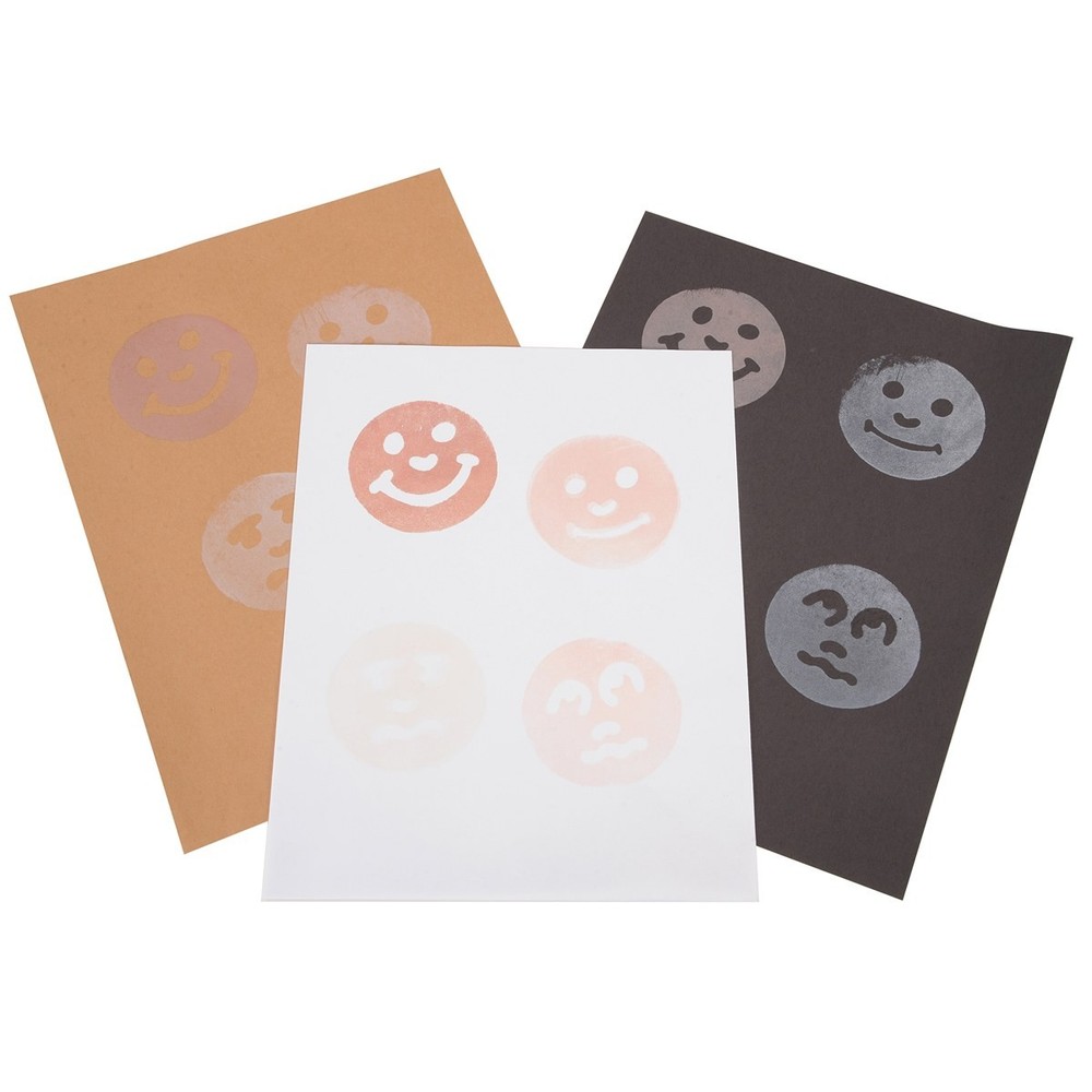 Kaplan Early Learning Multicultural Stamp Pads - Set of 4