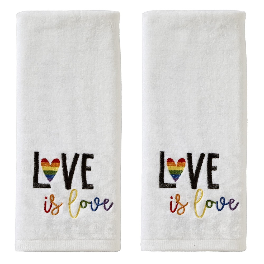 Love Hand Towel Set 25" x 16" 2 Count