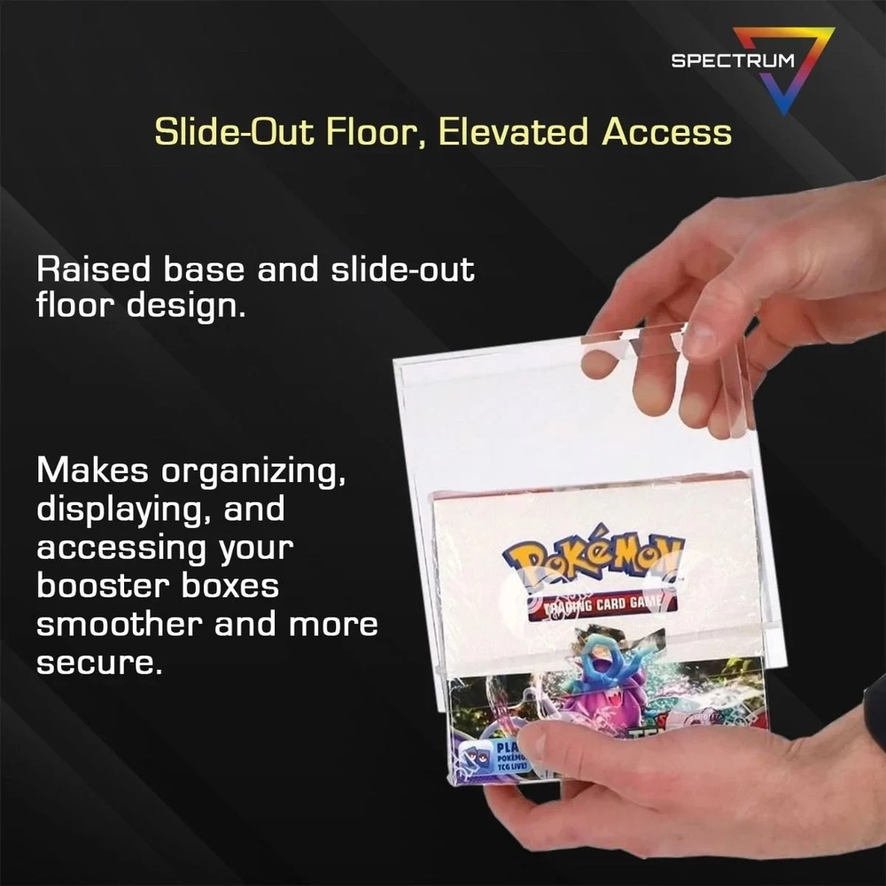 BCW Pokemon Booster Box Display Case (Small)