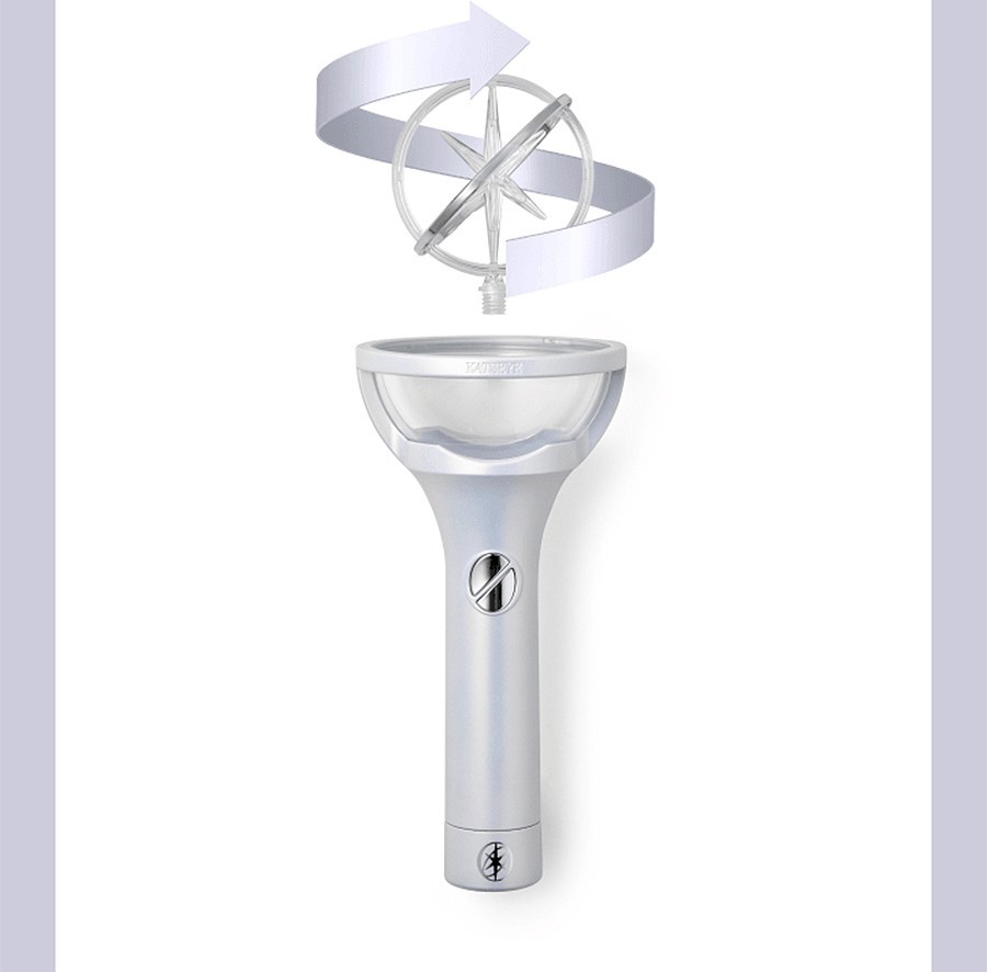 KATSEYE OFFICIAL LIGHT STICK/Strap,6Card,Bag,Tracking Code FANLIGHT GOODS MD