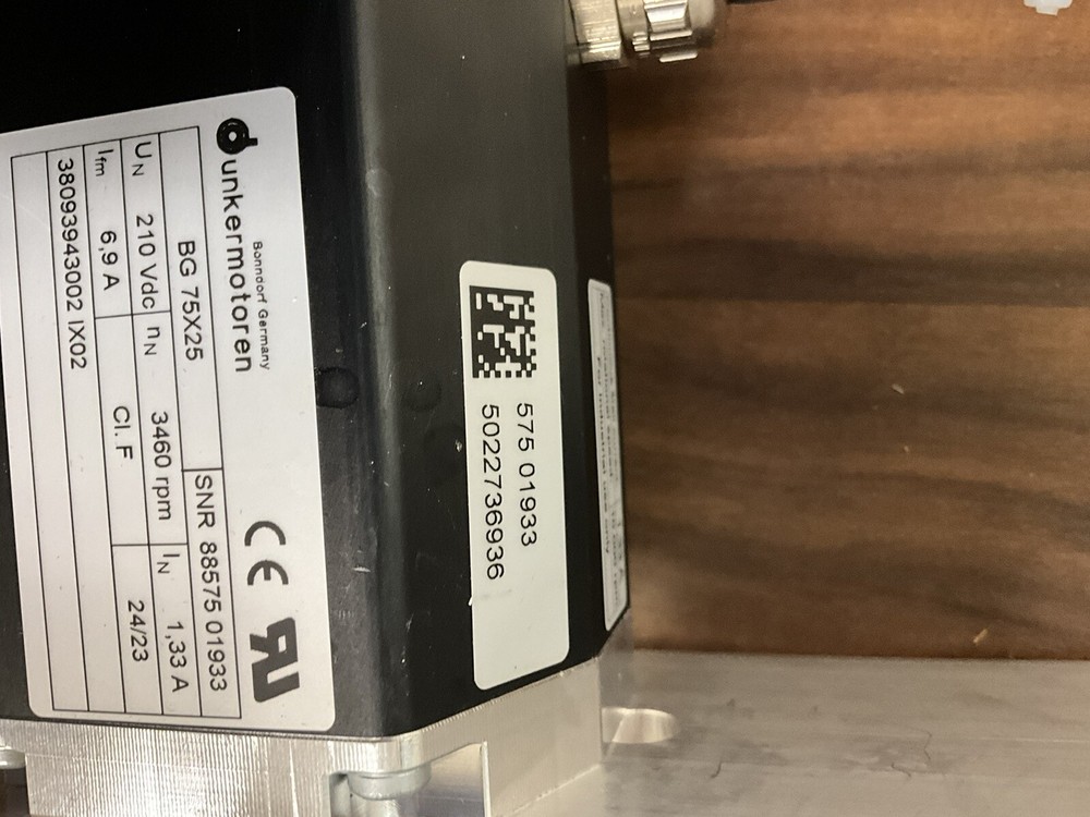 Bizerba GSP HD33 Automatic Meat slicer Carriage Drive Motor Assembly