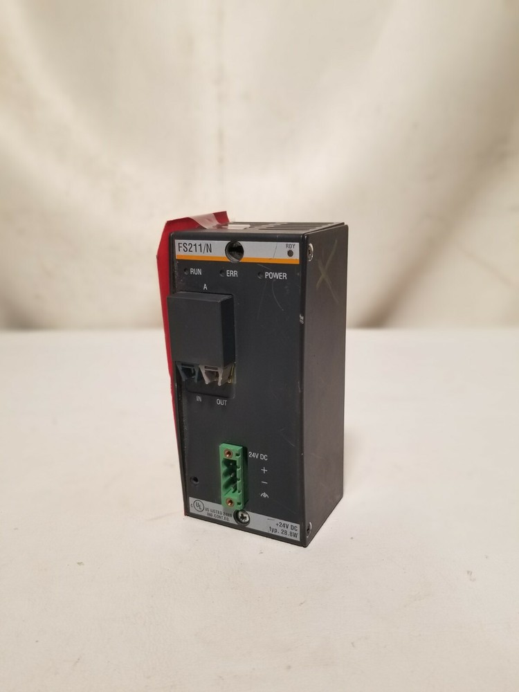 Bachmann FS211/N FASTBUS PLC Slave Module, 28.8W 24VDC+Returns