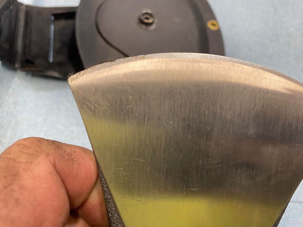 Buckshot Knives 11" Single Edge Axe With Sheath