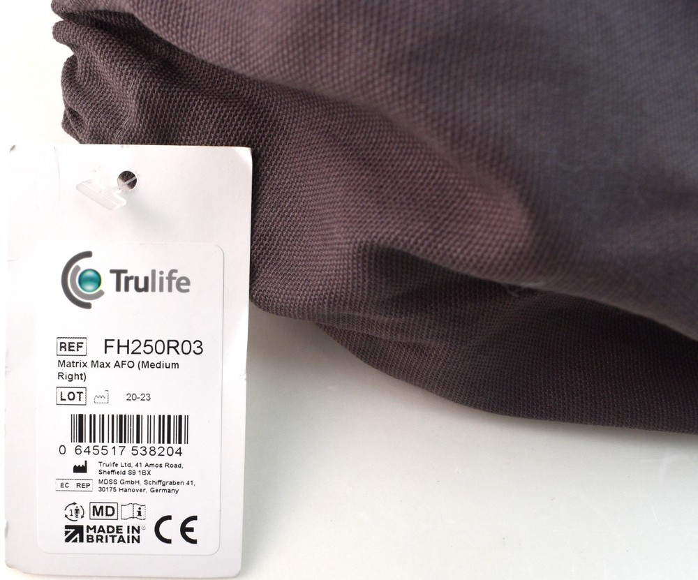 Trulife Matrix Max AFO Medium Right FH250R03