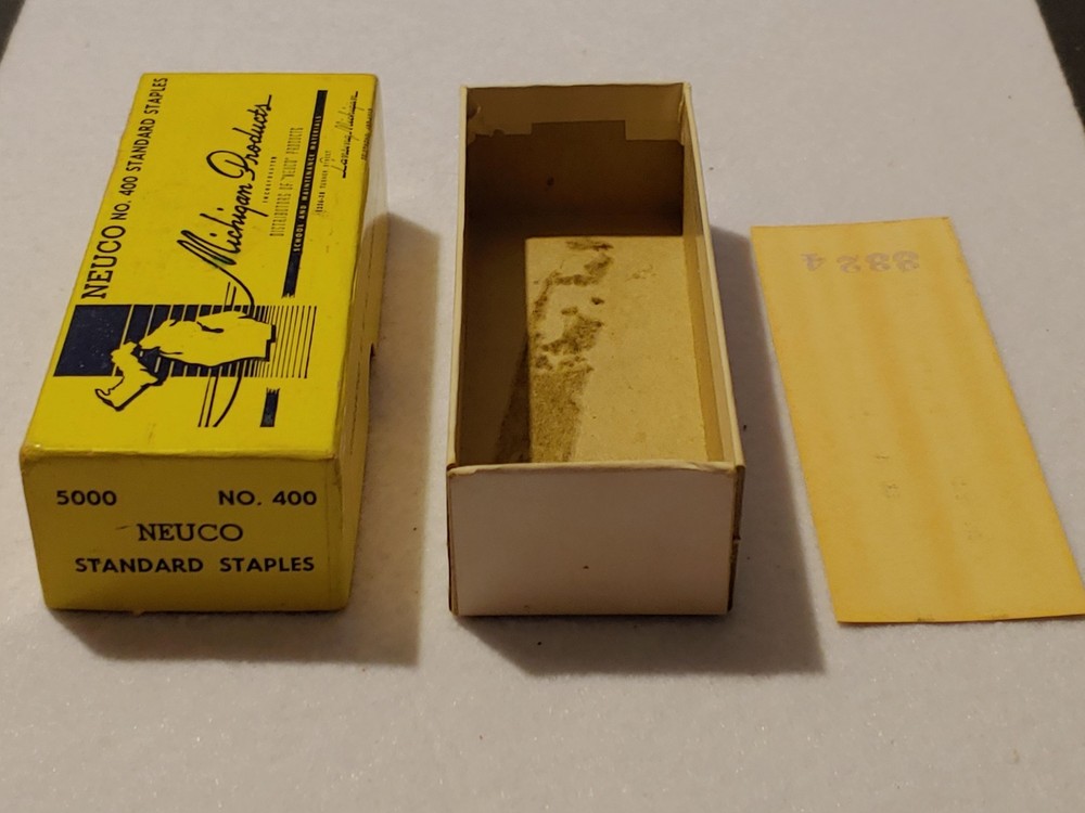 Vintage - NEUCO Staple Box - Empty box only as shown