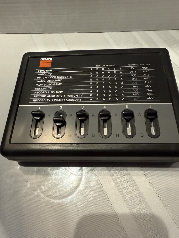 Vintage Video Control Center