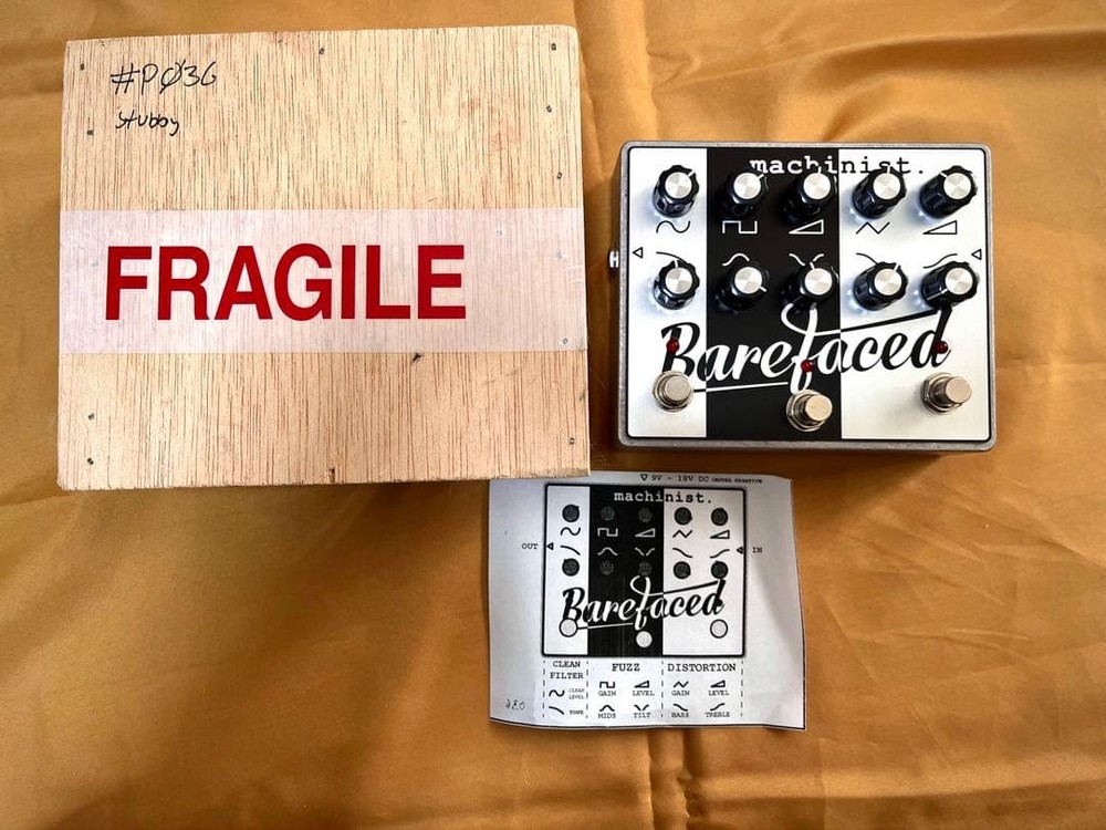 Barefaced machinist bass effector