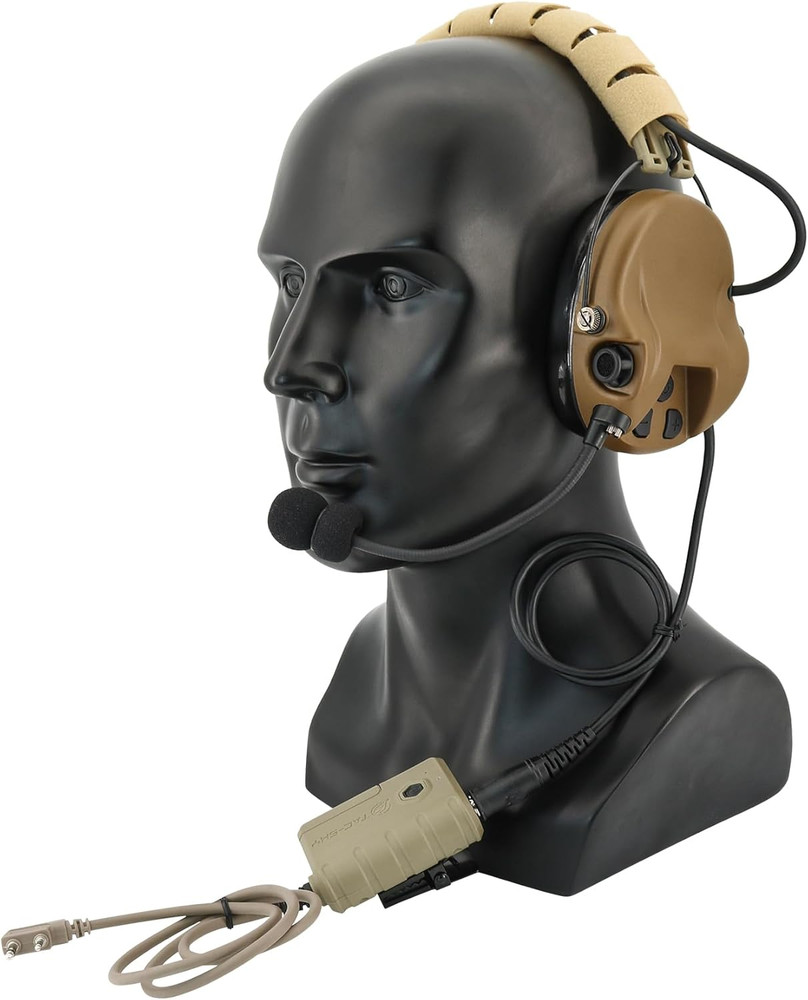 M301 Tactical Headset for Hunting & Shooting - Hearing Protection & Comm