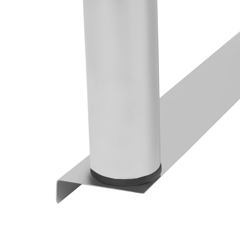 Double Overshelf Stainless Steel Overshelf 2-Tier 12”x 30/60 inch for Prep Table