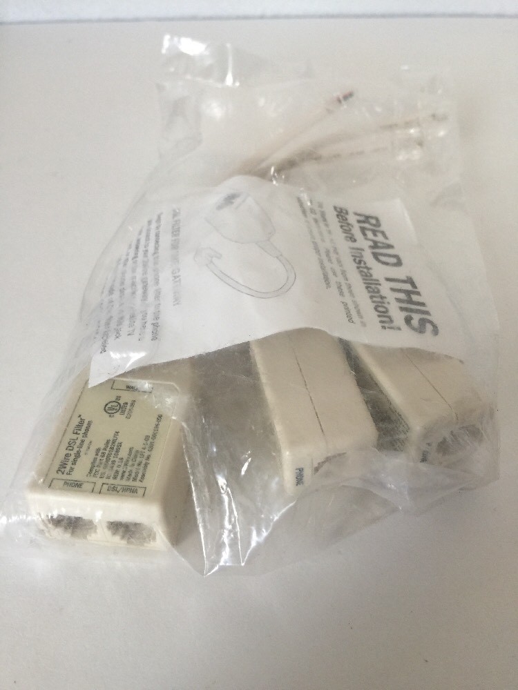 LOT OF 3 2WIRE DSL FILTERS