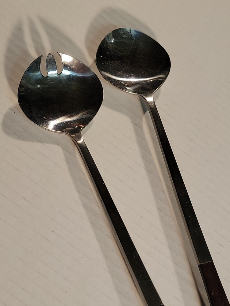 Set Serving Spoon Fork Canoe Muffin Style Korea MCM