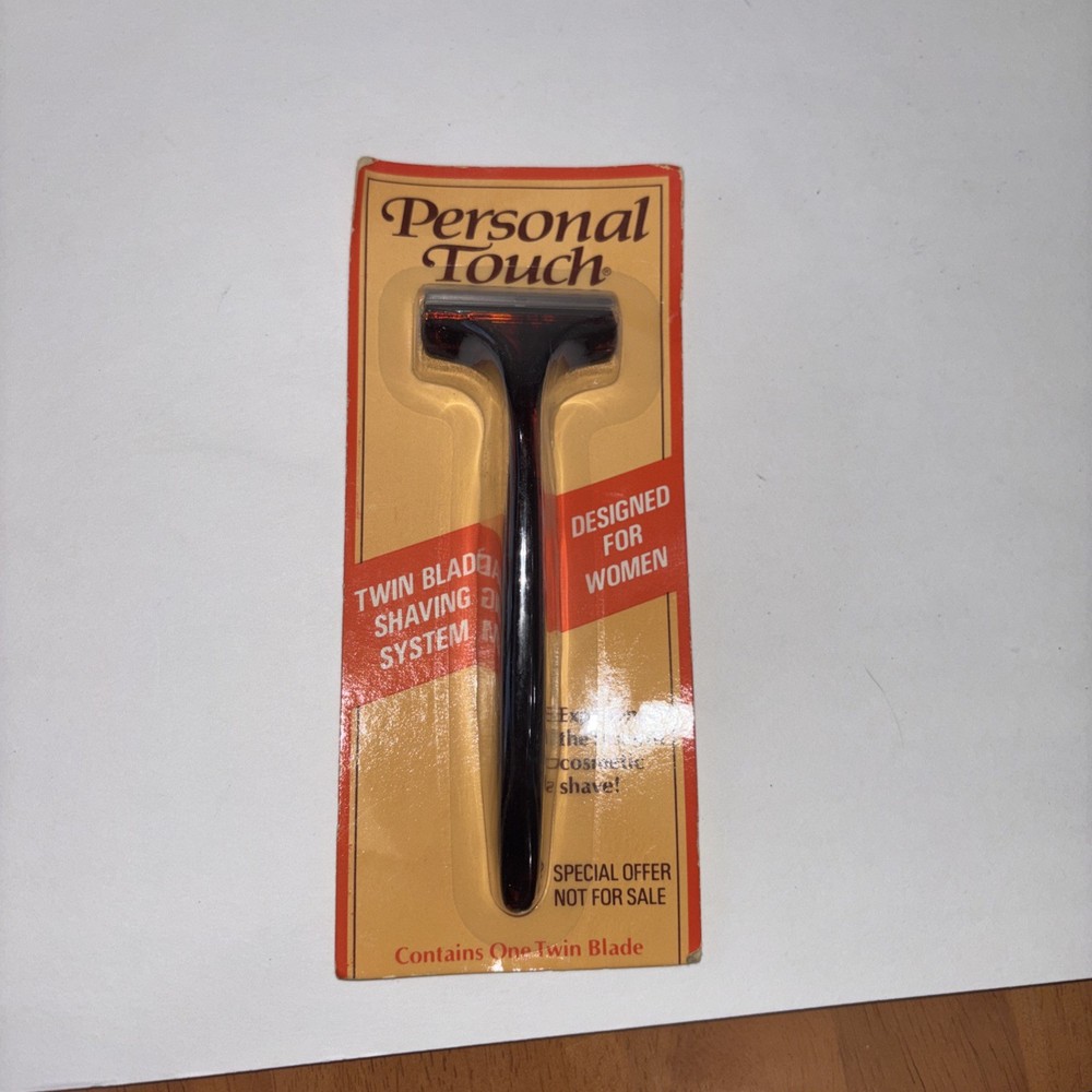 Vintage  Schick Personal Touch Razor Twin Blade