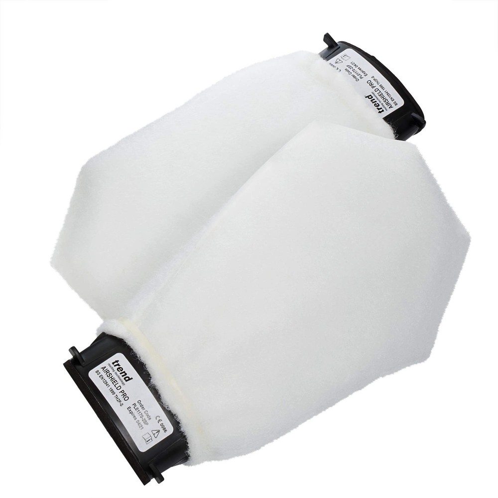 Trend Airshield Pro Face Shield Replacement Air Filters - 2-Pack
