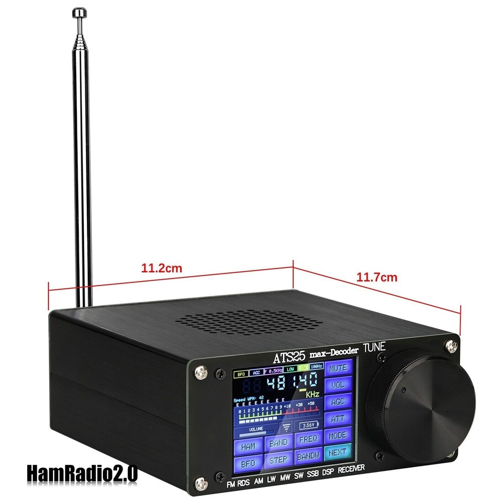 HamGeek ATS25max-Decoder Si4732 Full Band Radio Receiver DSP SW Official Version