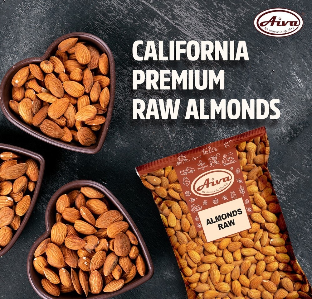 Aiva Raw Almonds 5 LB
