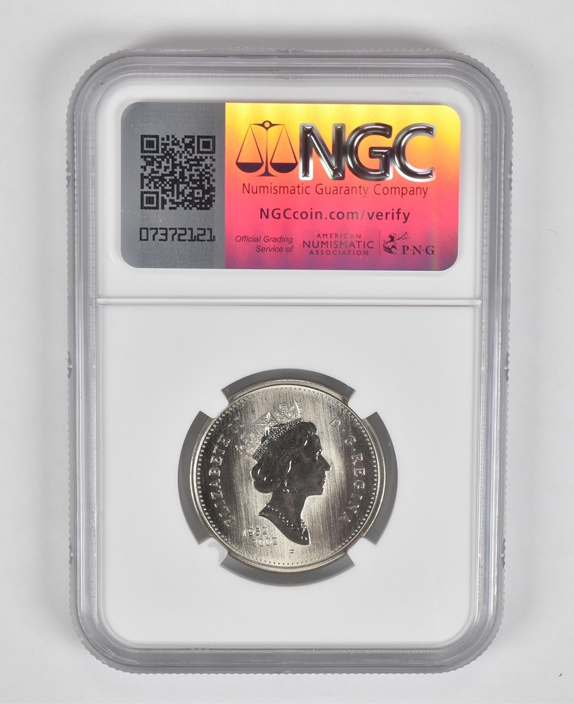 2002 Canada 50 Cents Regular Bust SP69 NGC Canada Label