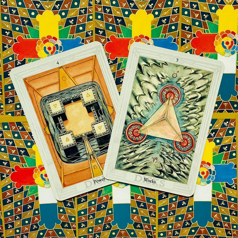 Aleister Crowley Thoth Tarot - Standard Deck Cards Esoteric Divination AGM