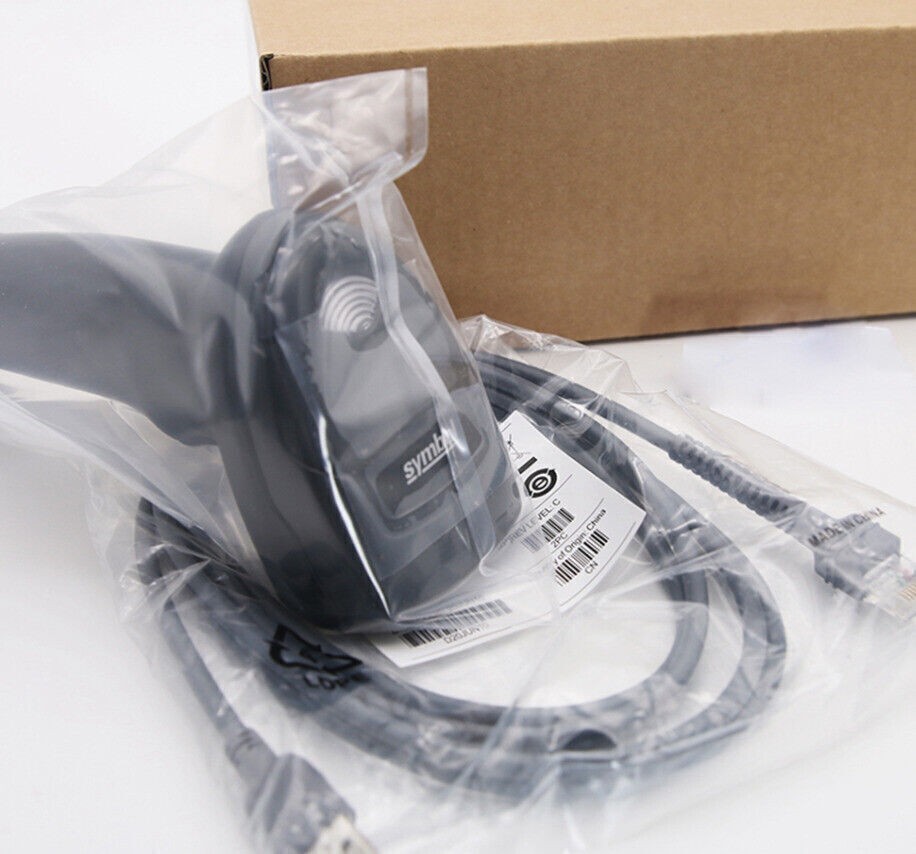 Symbol DS4308-XD00007VZAP Wired Handheld 1D 2D Barcode Scanner Reader USB