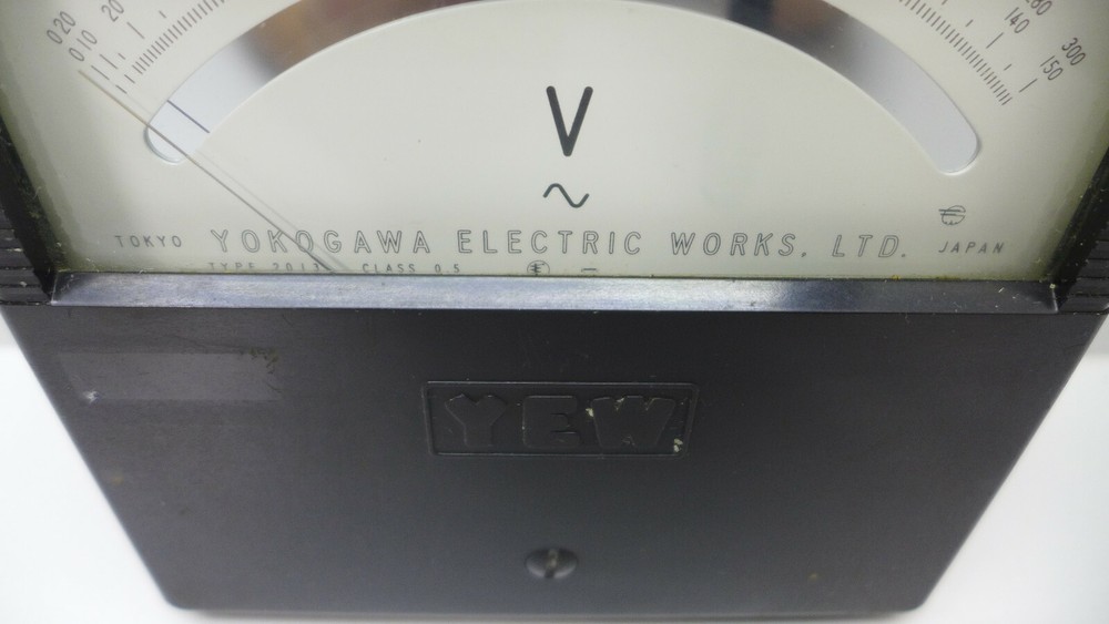 Yokogawa AC Volt Meter Model 2013 #2 Tested and Working