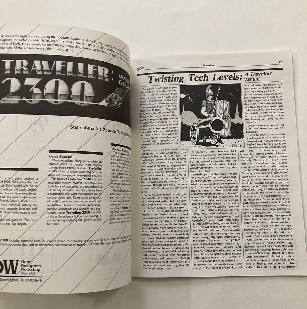 GDW Challenge Magazine #31 Sci-fi Gaming
