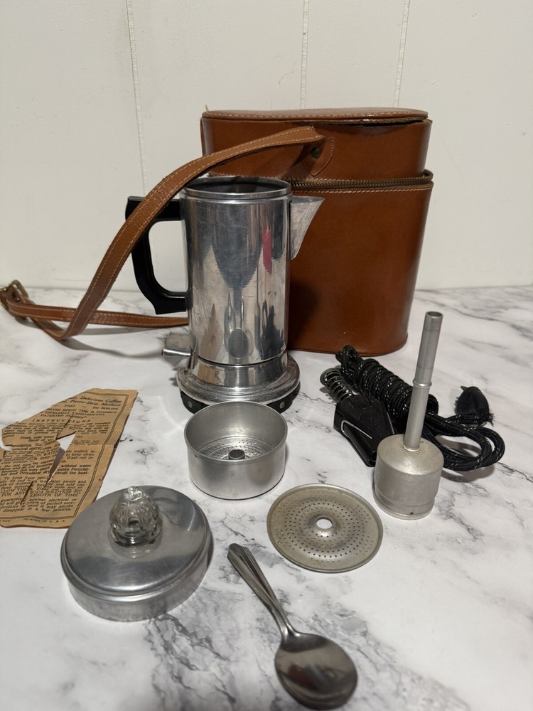 Empire Cat No 63R Mini Perculator With Case