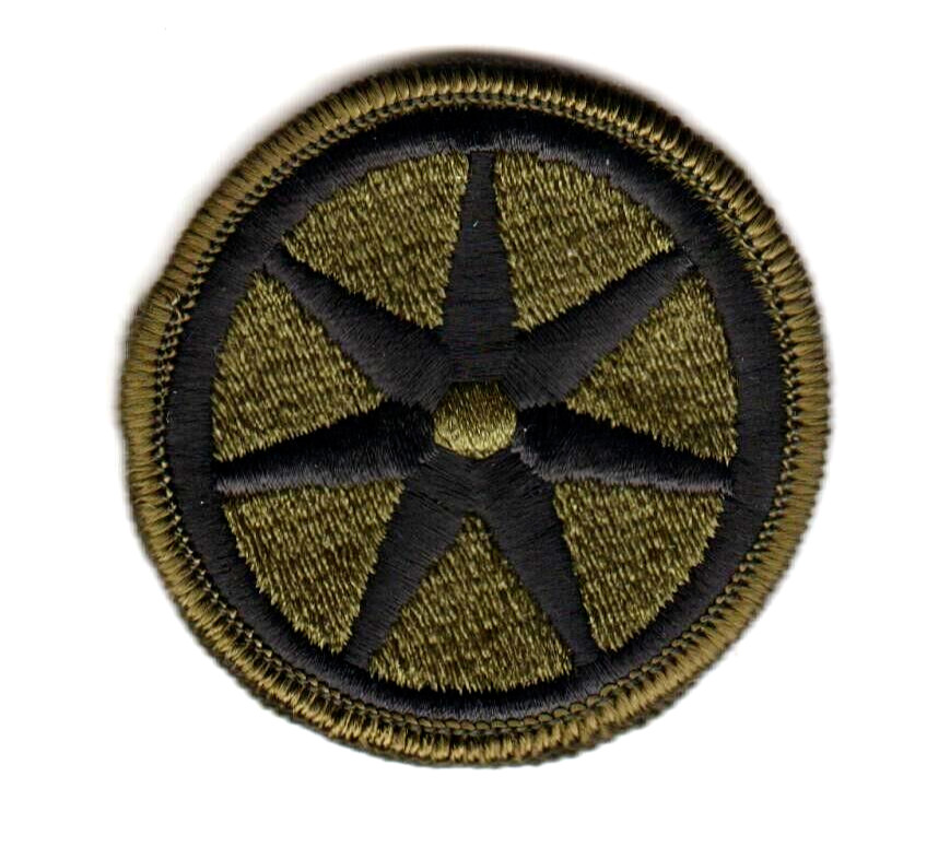 US ARMY 107th Transportation Brigade Olive/Drab Patch