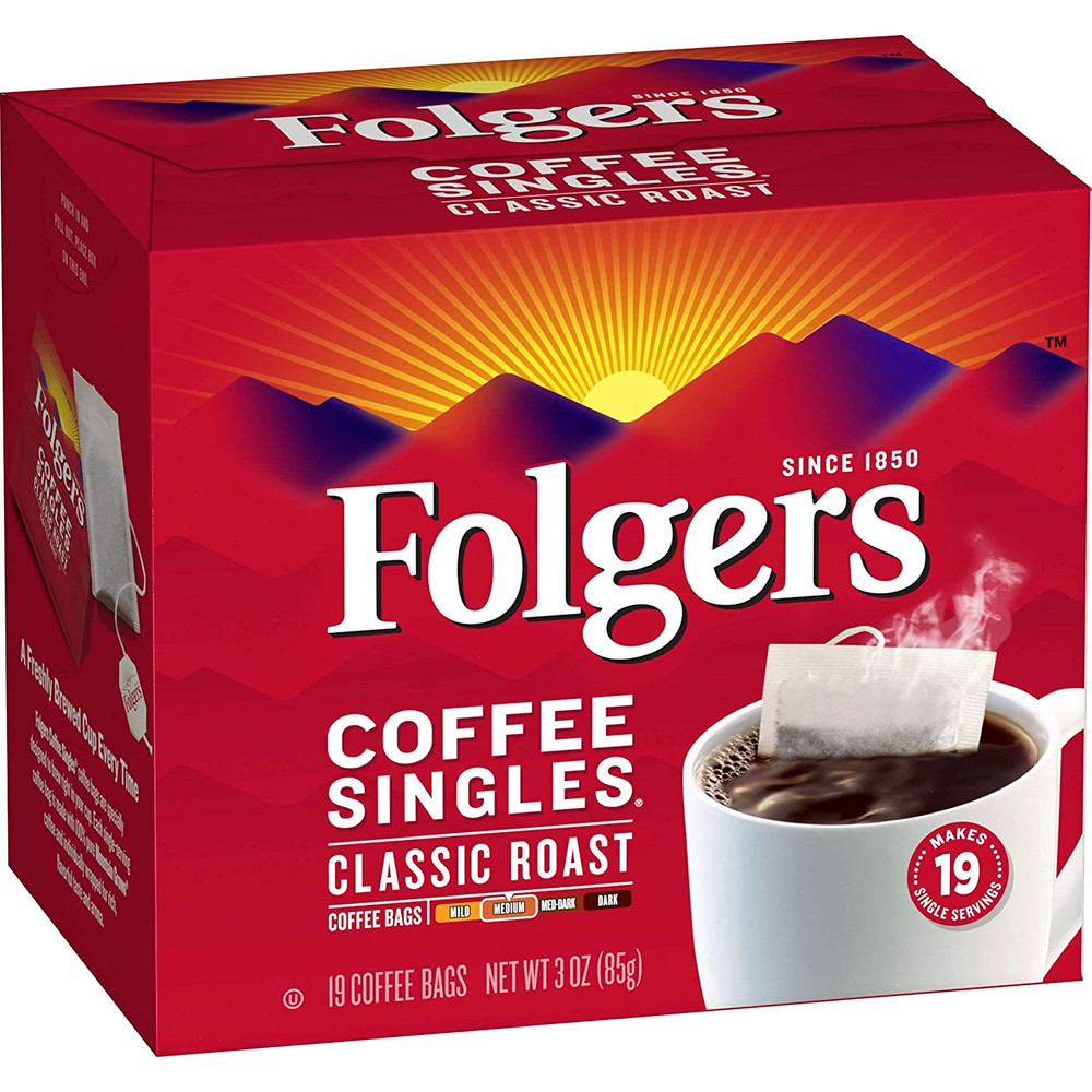 Coffee Singles Classic Roast-19 Coffee Bags
