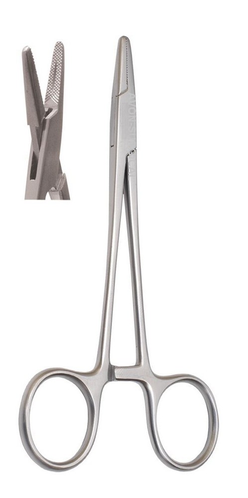 Suture Needle Holder / Driver (5" Stainless Steel) Surgical Dental Instruments