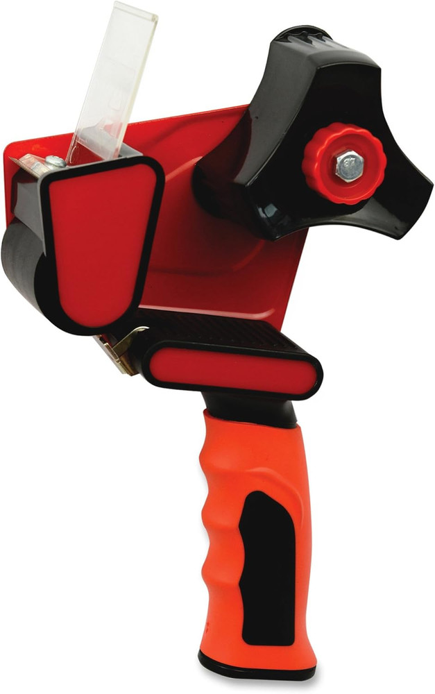 3" Packaging Tape Dispenser, 1/EA (SPR68535), Red and Black