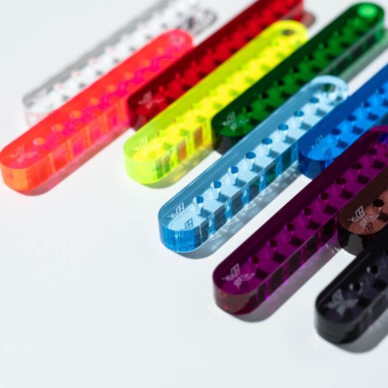 Cameo Chip Holder Candy Stick Red