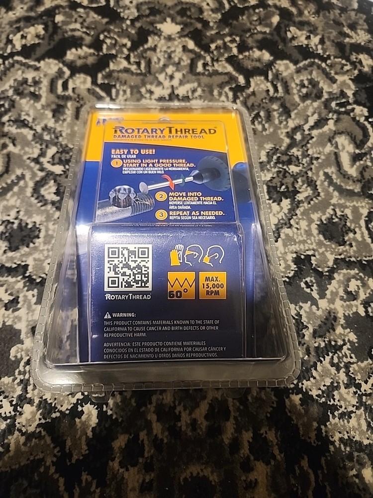 Rotary Thread Damaged Thread Repair Tool Fixes and Cleans