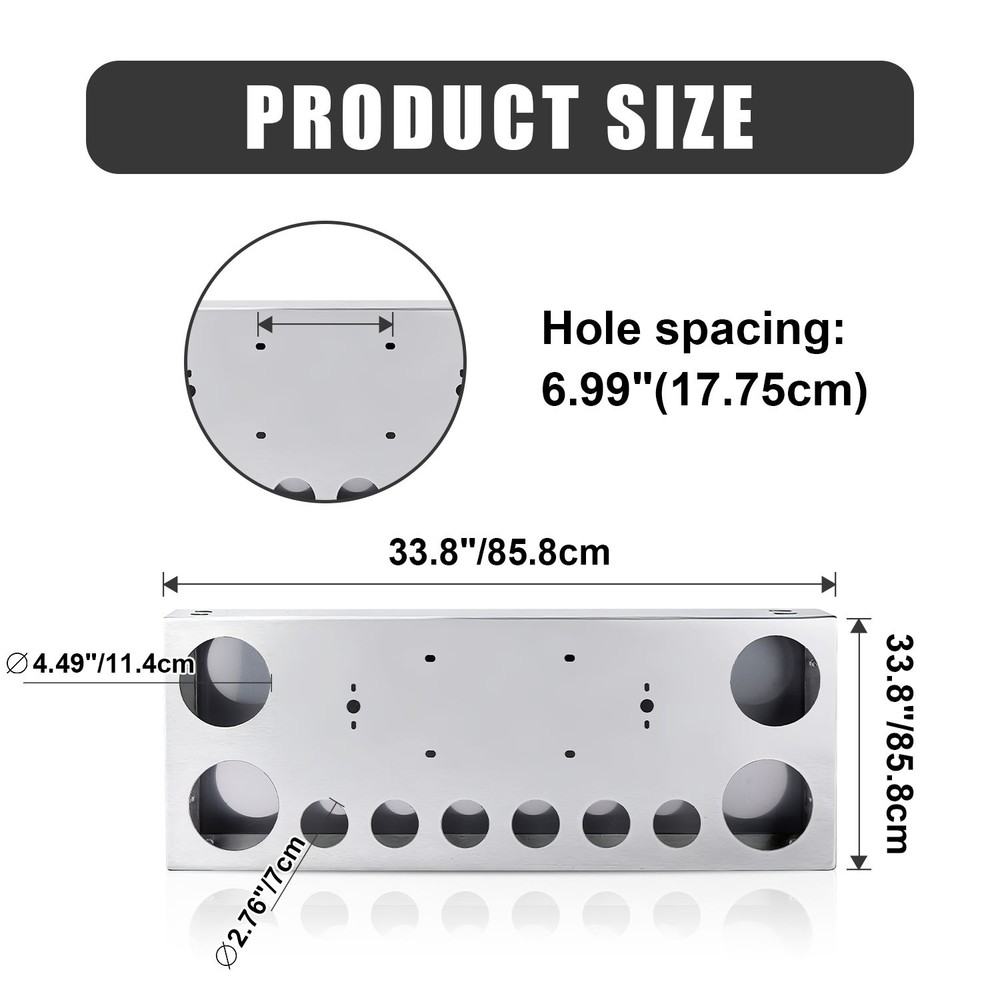 Stainless Steel Tail Light Panel for Semi Trucks & Trailers – 4.49” & 2.31”