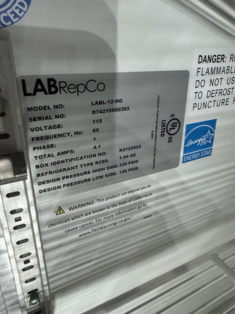 LabRepCo Vaccine Fridge