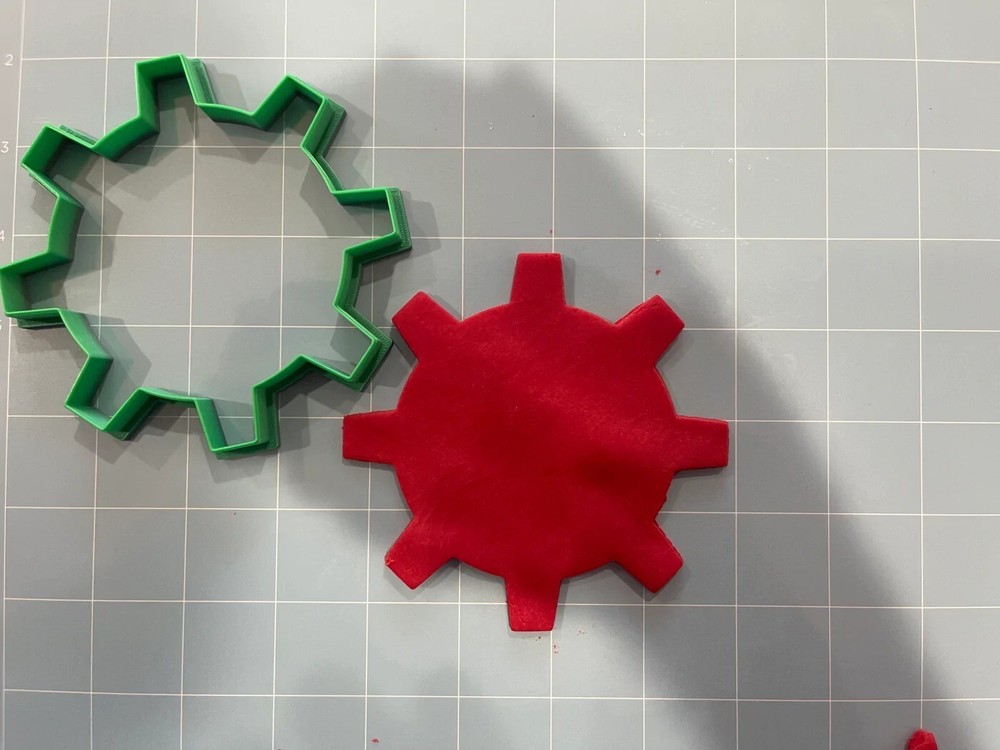 Gear Cookie Cutter