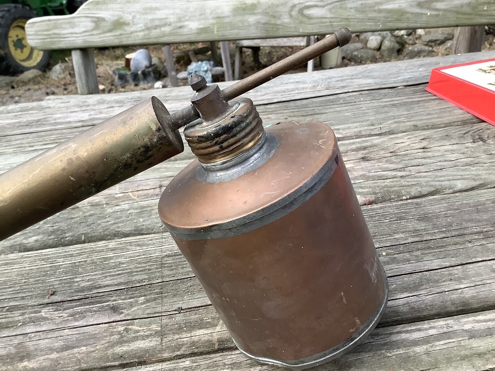 Antique Vintage Copper Bug Sprayer