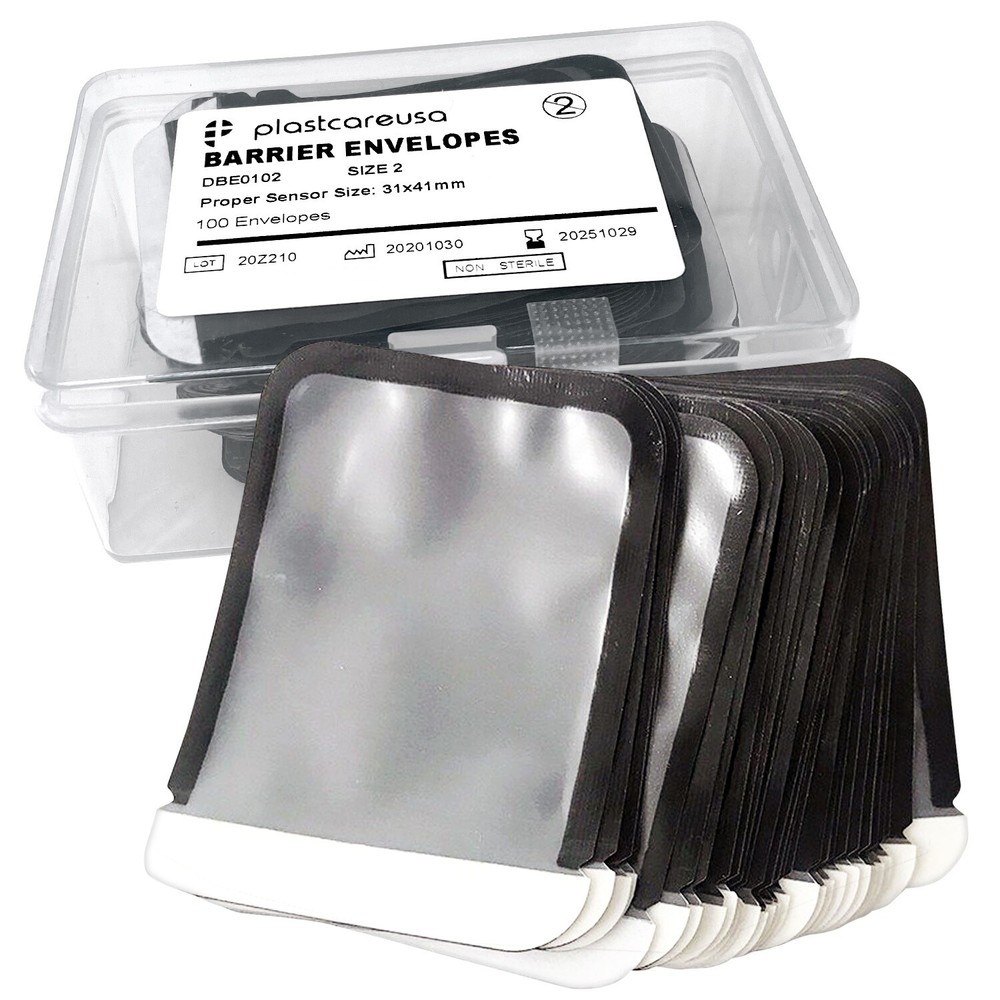 2000 Size 2 Barrier Envelopes for Dental X Ray Digital Phosphor Plate Sensor