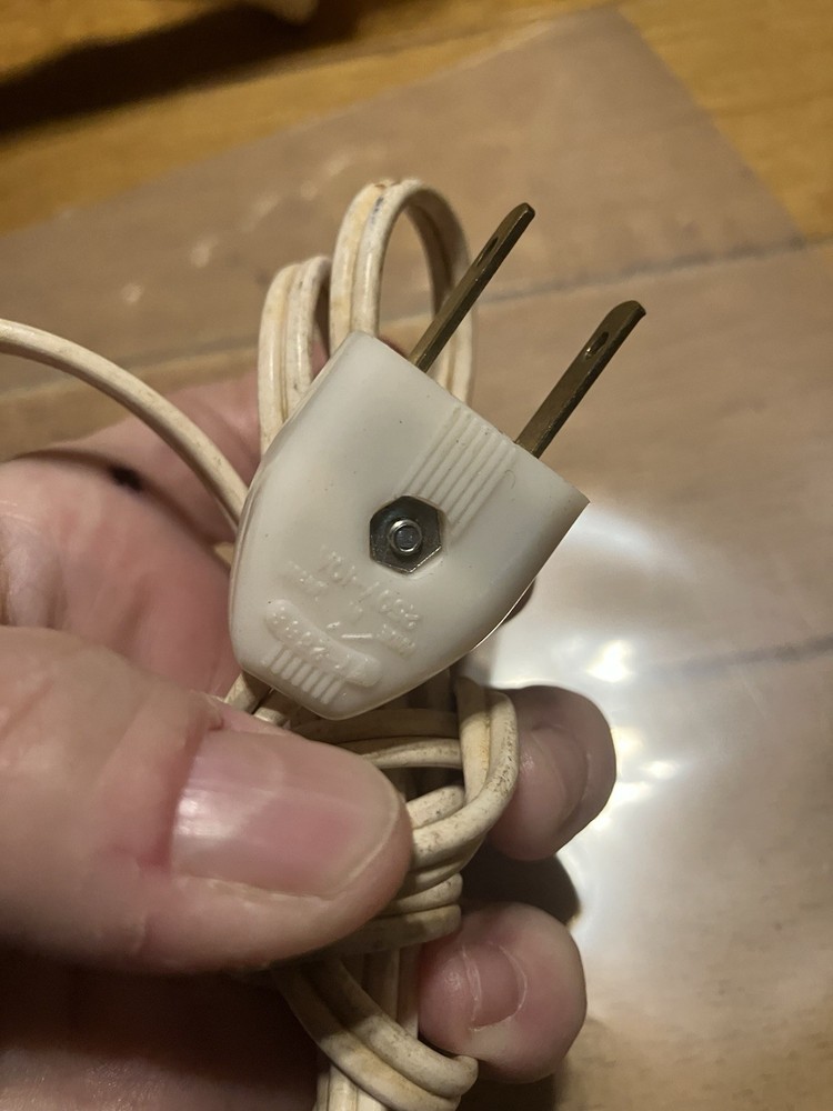 Vintage White Small Appliance Replacement Cord