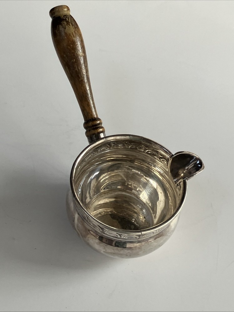 Vintage English Silver Plate Brandy Warmer